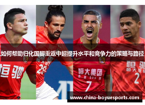 如何帮助归化国脚重返中超提升水平和竞争力的策略与路径 如何帮助归化国脚重返中超提升水平和竞争力的策略与路径