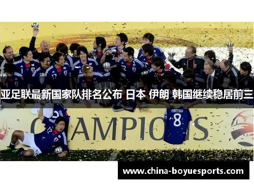 亚足联最新国家队排名公布 日本 伊朗 韩国继续稳居前三 亚足联最新国家队排名公布 日本 伊朗 韩国继续稳居前三